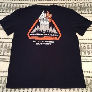 Star Wars Black Spire Outpost Millenium Falcon Tee